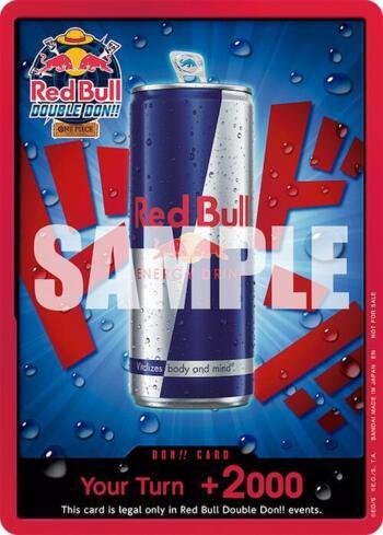 DON!! Card (Red Bull Double Don!!) · DON-002-RB