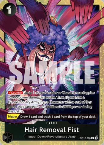 Hair Removal Fist · OP12-098