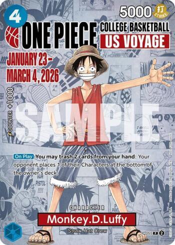 Monkey.D.Luffy (055) (Reprint) · P-055