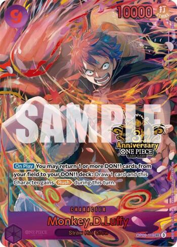 Monkey.D.Luffy (119) (Parallel) · OP09-119