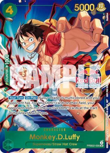 Monkey.D.Luffy (005) (Alternate Art) · PRB02-005