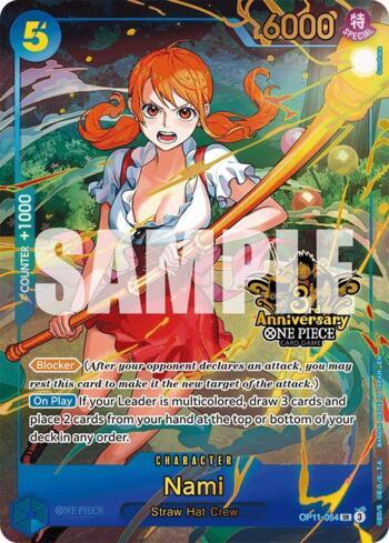 Nami (054) (Alternate Art) · OP11-054