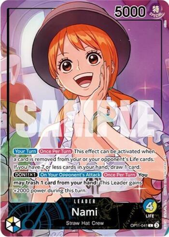 Nami (041) (Alternate Art) · OP11-041