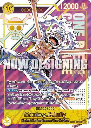 Monkey.D.Luffy (061)(Alternate Art) · EB04-061