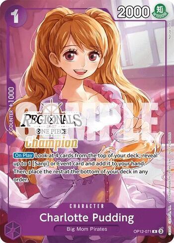 Charlotte Pudding · OP12-071