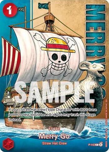 Merry Go (142)(Premium Card Collection -Live Action Edition Vol.2 Straw Hat Crew-) · P-142