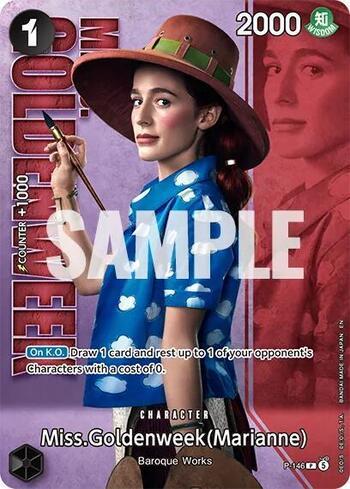Miss.Goldenweek (Marianne) (146)(Premium Card Collection -Live Action Edition Vol.2 Baroque Works-) · P-146