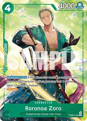 Roronoa Zoro (SP) · PRB02-006
