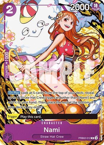 Nami (Alternate Art) · PRB02-012