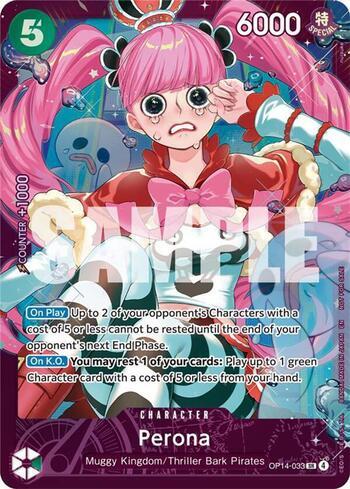 Perona (033)(Alternate Art) · OP14-033