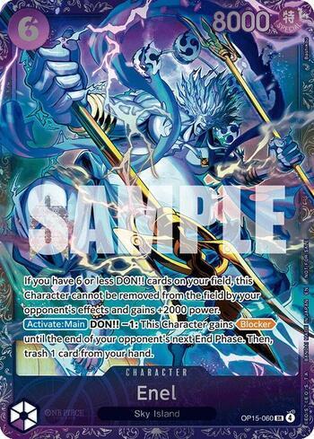 Enel (060)(Alternate Art) · OP15-060