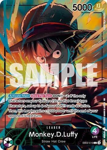 Monkey.D.Luffy (010) (Alternate Art) · EB02-010