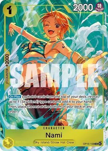 Nami (108) (Dash Pack) · OP15-108