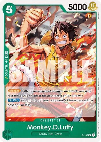 Monkey.D.Luffy · P-135