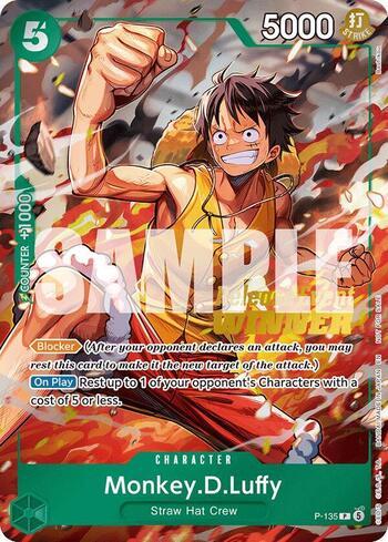 Monkey.D.Luffy · P-135
