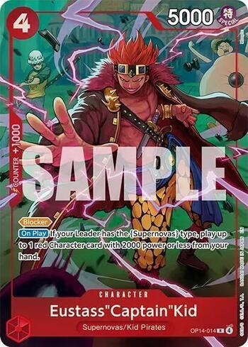 Eustass"Captain"Kid (014)(Dash Pack) · OP14-014