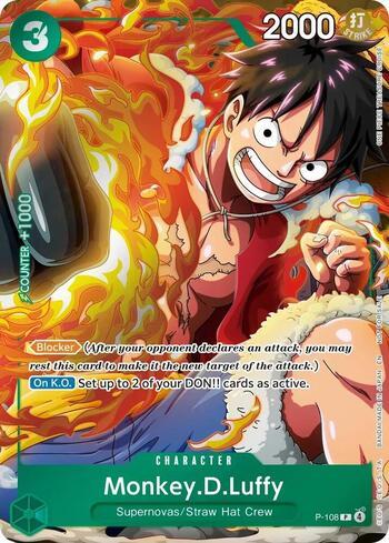 Monkey.D.Luffy · P-108