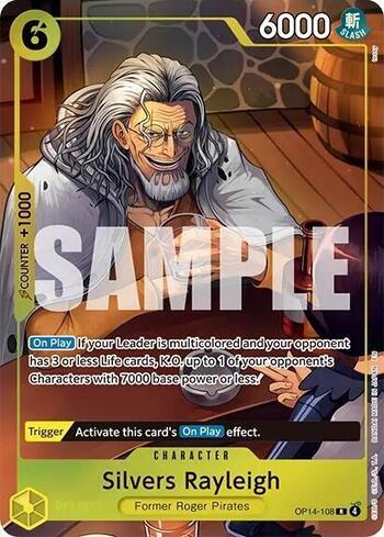 Silvers Rayleigh (Dash Pack) · OP14-108