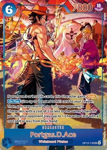 Portgas.D.Ace (Wanted Poster) · OP13-119