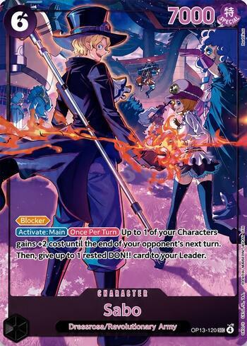 Sabo (Wanted Poster) · OP13-120