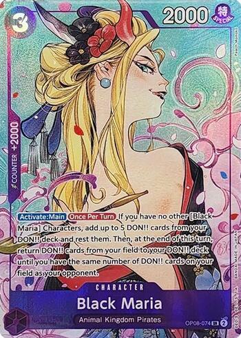 Black Maria (Parallel) · OP08-074