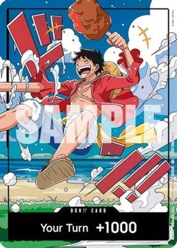 DON!! Card (World United) (Luffy) · DON-001-WU