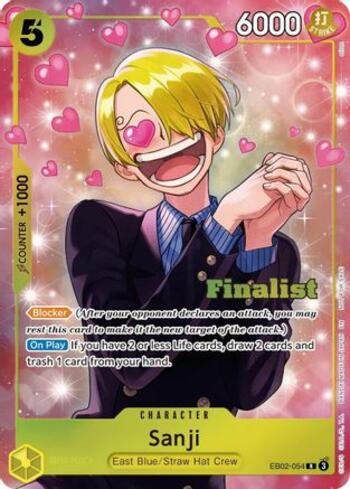 Sanji (052)(Alternate Art) · EB04-052