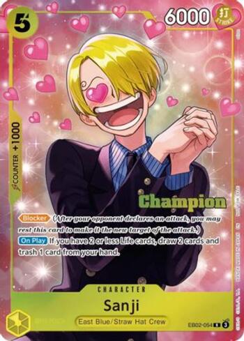 Sanji (052)(Alternate Art) · EB04-052
