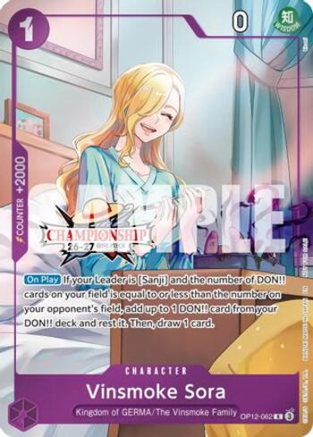 Vinsmoke Sora · OP12-062