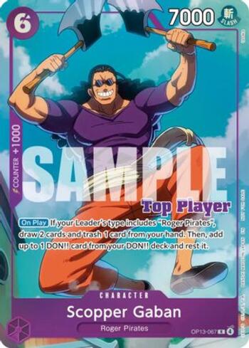 Scopper Gaban · OP13-067
