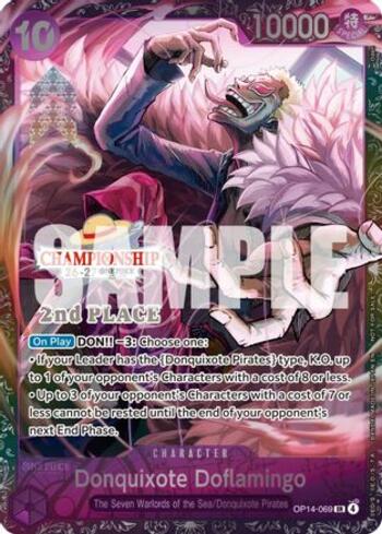 Donquixote Doflamingo (069)(Alternate Art) · OP14-069