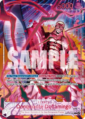 Donquixote Doflamingo (060)(Alternate Art) · OP14-060