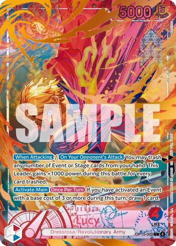 Lucy (Alternate Art) · OP15-002