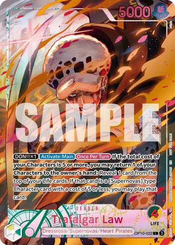 Trafalgar Law (022) (Parallel) · OP10-022