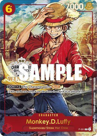 Monkey.D.Luffy · P-001