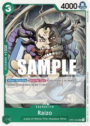 Raizo (Reprint) · OP01-052