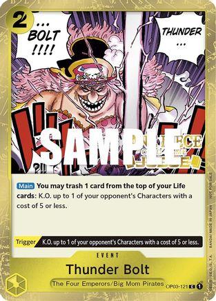 Thunder Bolt (Textured Foil) · OP03-121