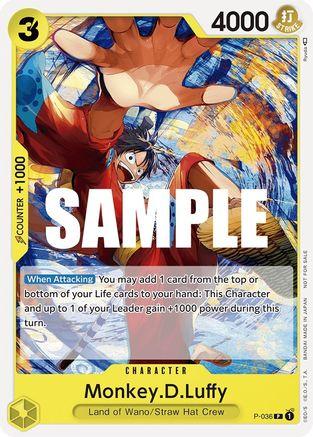 Monkey.D.Luffy · P-036