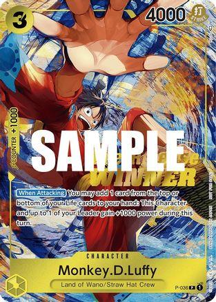 Monkey.D.Luffy · P-036