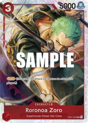 Roronoa Zoro · OP01-025
