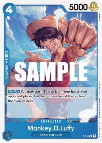 Monkey.D.Luffy (055) (Reprint) · P-055