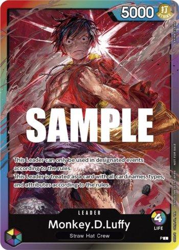 Monkey.D.Luffy (Leader Pack) (Sealed Battle 2023 Vol. 1) · P-XX2-SB