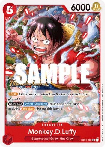 Monkey.D.Luffy (Wanted Poster) · ST01-012