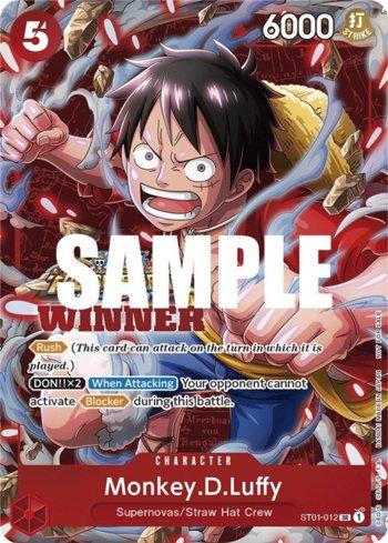 Monkey.D.Luffy (Wanted Poster) · ST01-012