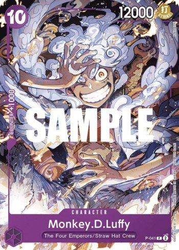 Monkey.D.Luffy (41) · P-041