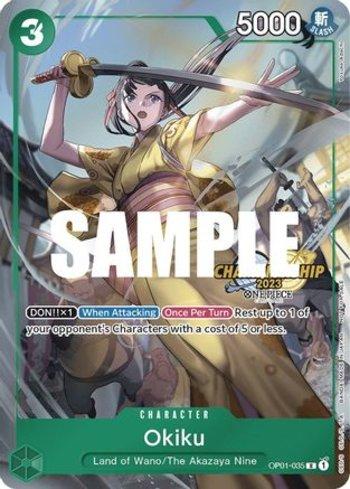 Okiku (SP) · OP01-035