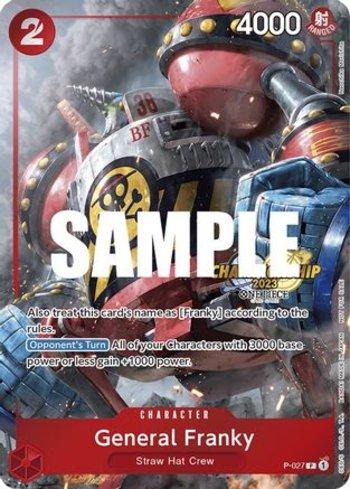General Franky · P-027