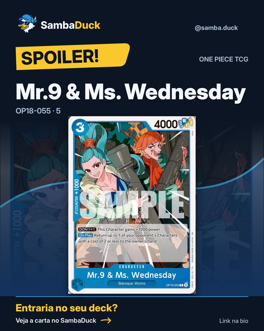 Mr.9 & Ms. Wednesday