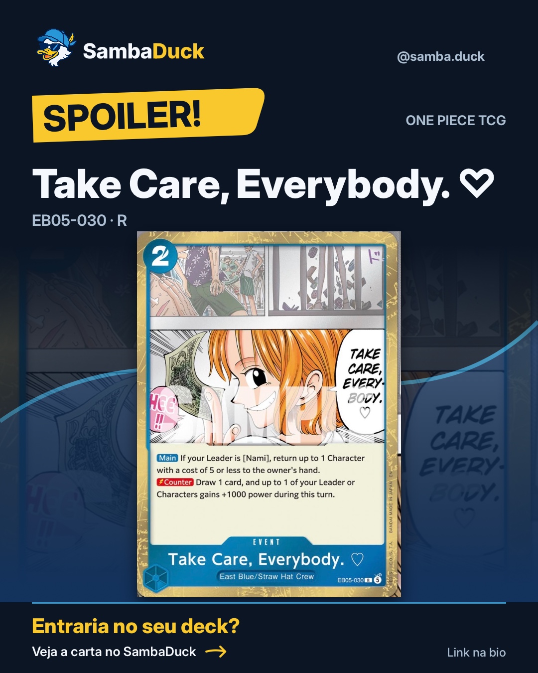 Take Care, Everybody. ♡